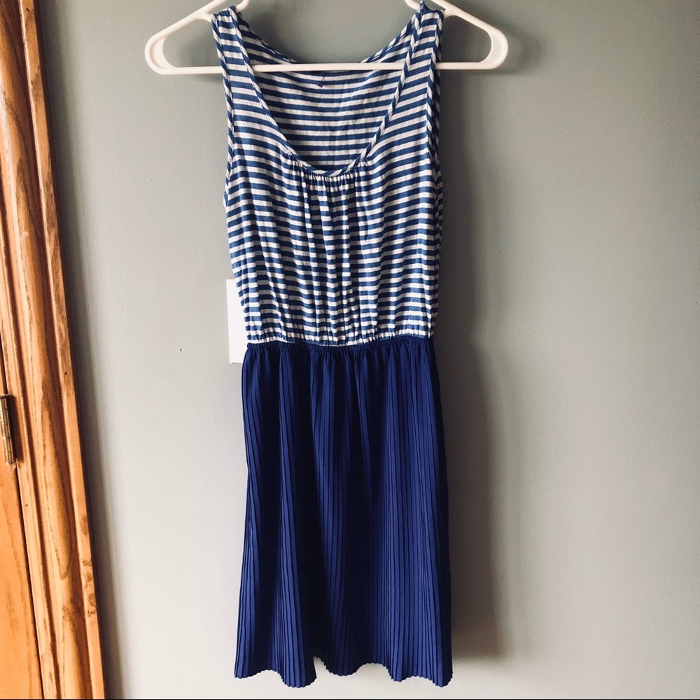 Soprano blue striped dress